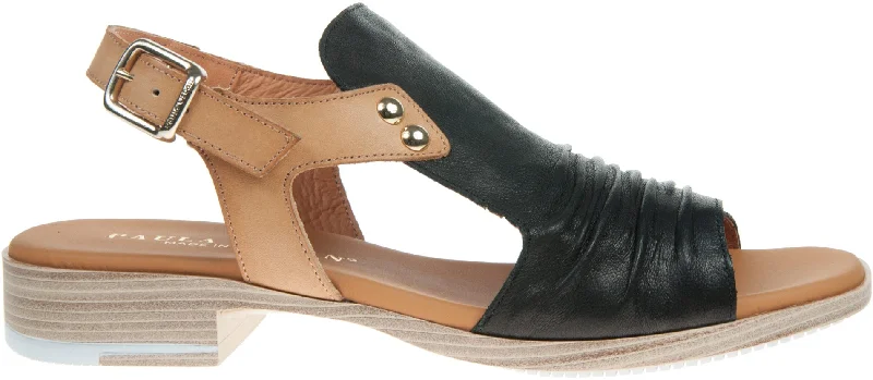 Adjustable Strap Women's Sandals with a Padded Heel in Pink for a Custom FitPaula Urban 9 17 Sunset Black