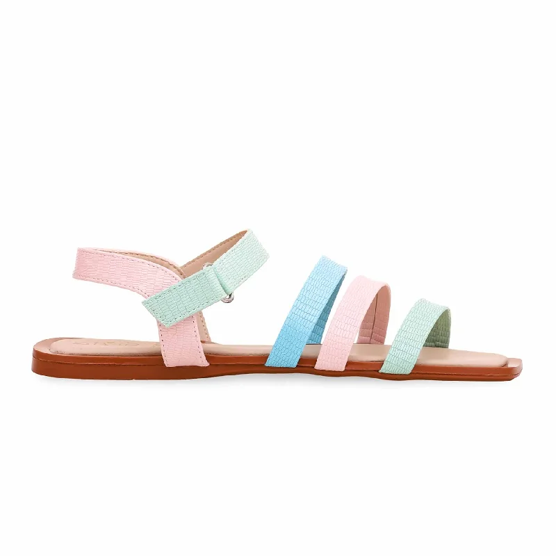Anti - Slip Women's Sandals with a Grooved Sole in Green for Outdoor AdventuresPink Formal Sandal FR5309 Anti - Slip Women's Sandals with a Grooved Sole in Green for Outdoor AdventuresPink Formal Sandal FR5309