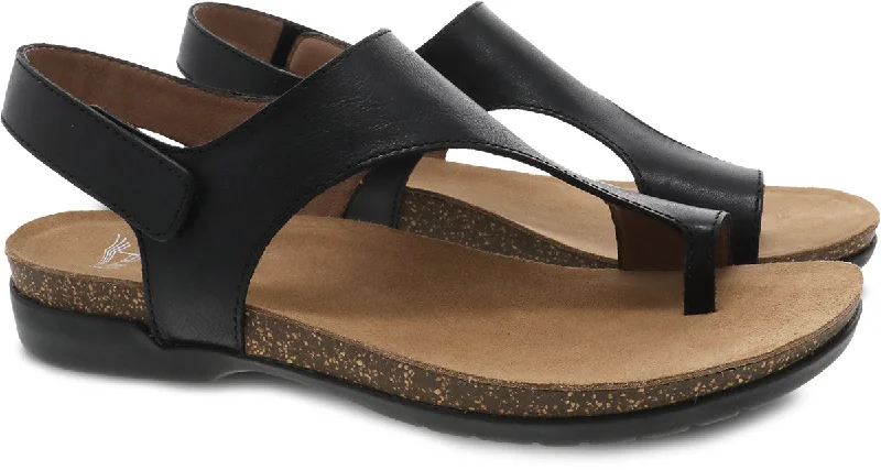 Women's Thong Sandals with a Beaded Design in Multicolor for a Beachy AestheticReece - Black Women's Thong Sandals with a Beaded Design in Multicolor for a Beachy AestheticReece - Black