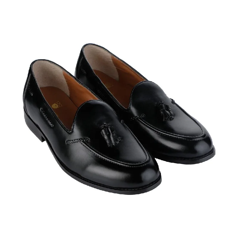 Women's Embroidered Floral Pattern Loafers in Beige for a Spring - Inspired OutfitRossa Classic Black Tassel Loafers Women's Embroidered Floral Pattern Loafers in Beige for a Spring - Inspired OutfitRossa Classic Black Tassel Loafers