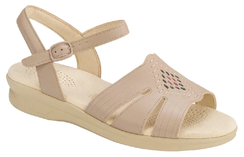 Women's Ankle - Strap Sandals with a Block Heel in Red for a Sophisticated StyleSAS Huarache Women's Ankle - Strap Sandals with a Block Heel in Red for a Sophisticated StyleSAS Huarache