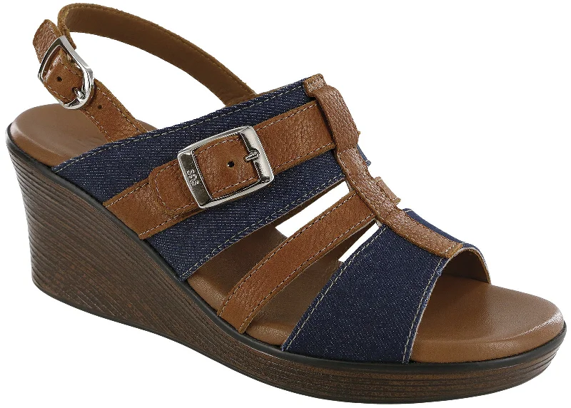 Women's Leather - Strapped Sandals with a Braided Detail in Brown for a Rustic AppealSAS Layla Women's Leather - Strapped Sandals with a Braided Detail in Brown for a Rustic AppealSAS Layla
