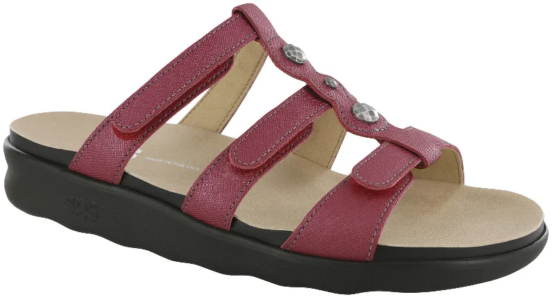 Women's Sandals with a Wedge Heel and a Tassel Detail in Orange for a Trendy LookSAS Napoli Women's Sandals with a Wedge Heel and a Tassel Detail in Orange for a Trendy LookSAS Napoli