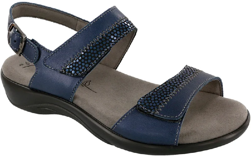 Plus Size Women's Wide - Width Platform Sandals in Black for Added Comfort and HeightSAS Nudu Plus Size Women's Wide - Width Platform Sandals in Black for Added Comfort and HeightSAS Nudu