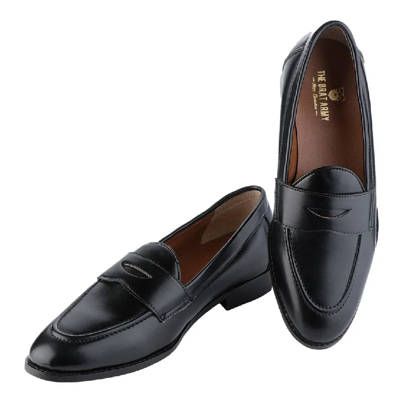 Women's Memory Foam Insole Loafers in Pink for Added ComfortSiena Timeless Black Classic Penny Loafers Women's Memory Foam Insole Loafers in Pink for Added ComfortSiena Timeless Black Classic Penny Loafers