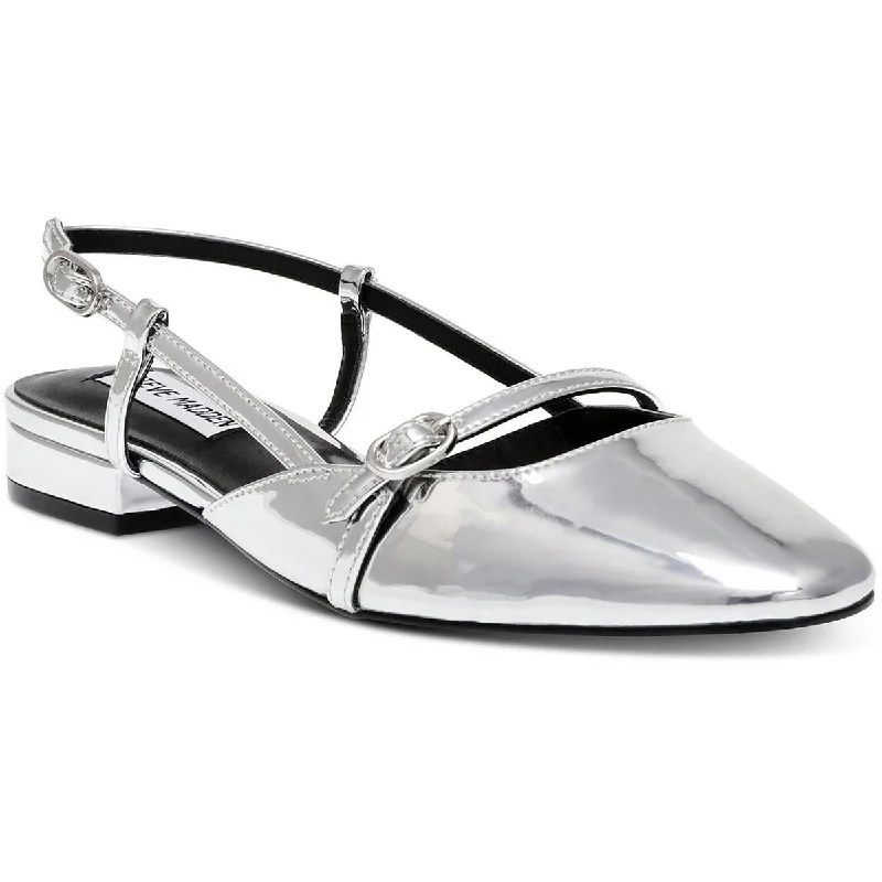 Plus Size Women's Wide - Fit Oxfords with Double Stitching in Black for DurabilitySteve Madden Womens BAYLI Leather Ankle Strap Ballet Flats Plus Size Women's Wide - Fit Oxfords with Double Stitching in Black for DurabilitySteve Madden Womens BAYLI Leather Ankle Strap Ballet Flats