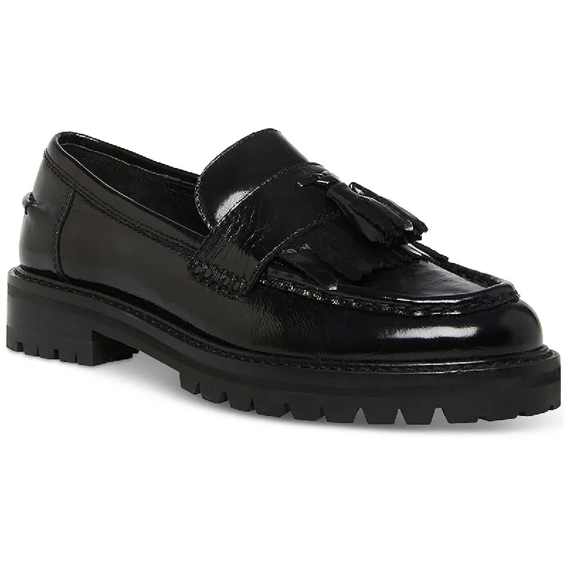 Orthopedic - Friendly Women's Oxfords with Arch Support in Brown for Foot HealthSteve Madden Womens Minka Leather Lugged Sole Loafers Orthopedic - Friendly Women's Oxfords with Arch Support in Brown for Foot HealthSteve Madden Womens Minka Leather Lugged Sole Loafers