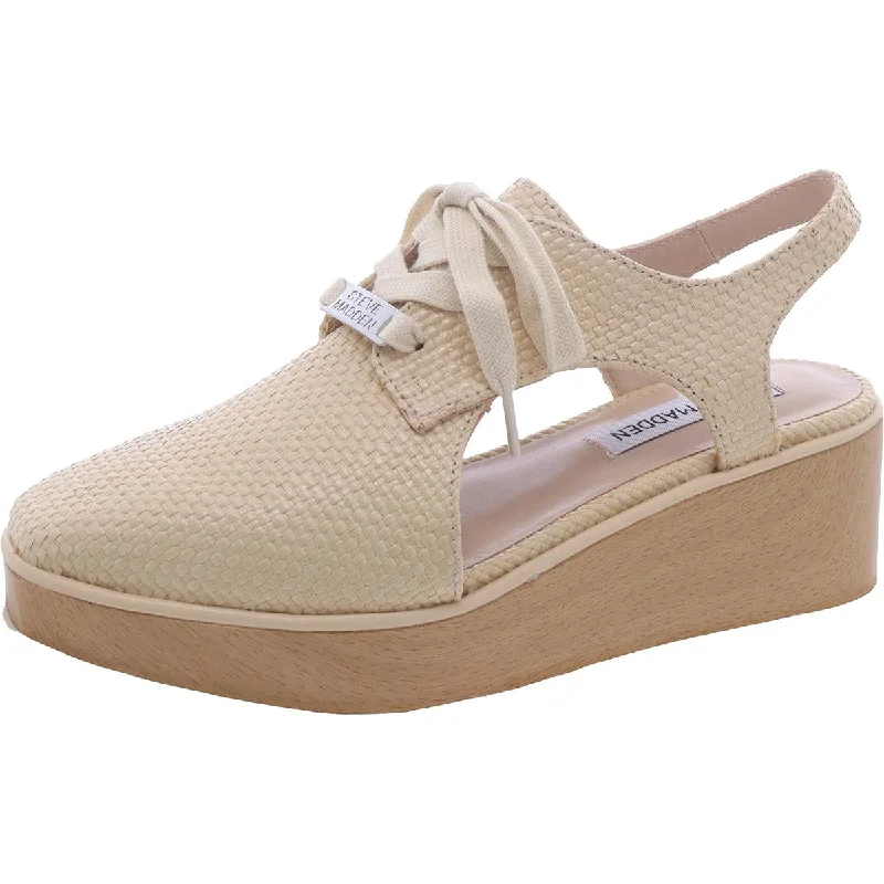 Women's Tassel - Trimmed Oxfords with a Low Heel in Olive Green for a Trendy TwistSteve Madden Womens Seize Raffia Lace-Up Slingbacks Women's Tassel - Trimmed Oxfords with a Low Heel in Olive Green for a Trendy TwistSteve Madden Womens Seize Raffia Lace-Up Slingbacks