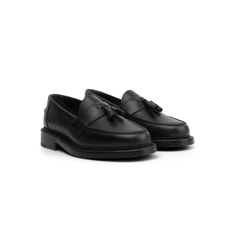 Elastic - Back Women's Loafers in Teal for Easy On - and - OffThe Clásico Tassel Loafer, Onyx