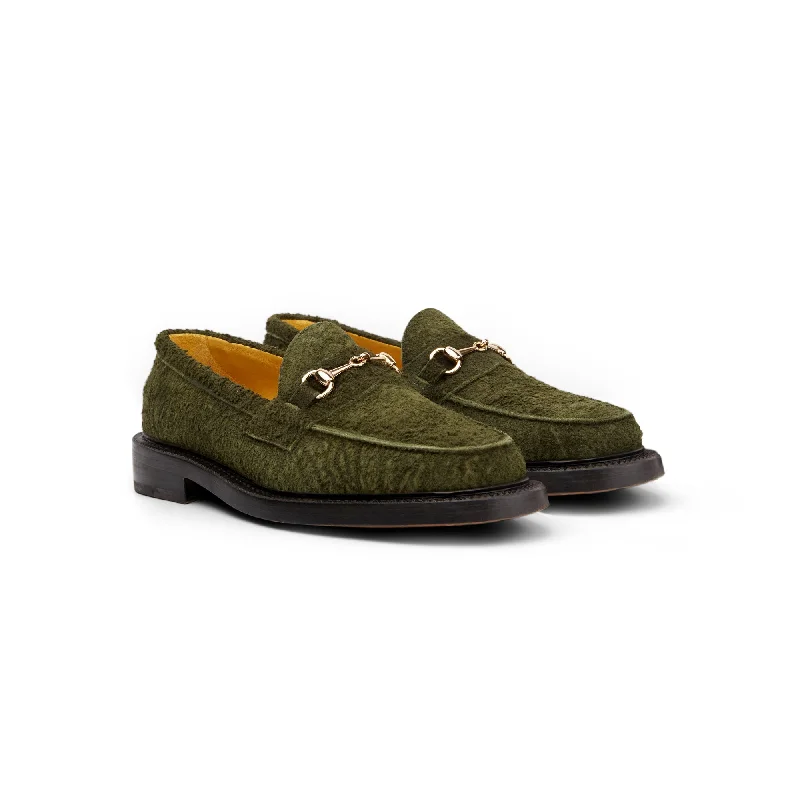 Child - Friendly Women's Loafers in Purple for Moms on the GoThe Mason Horse Bit Loafer, Moss Child - Friendly Women's Loafers in Purple for Moms on the GoThe Mason Horse Bit Loafer, Moss