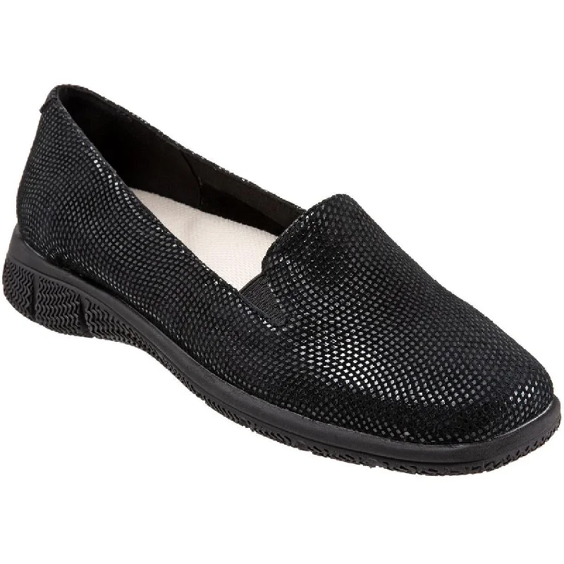 Elastic Goring Side Women's Oxfords in Teal for Easy On - and - OffTrotters Womens Universal Leather Comfort Insole Slip-On Sneakers Elastic Goring Side Women's Oxfords in Teal for Easy On - and - OffTrotters Womens Universal Leather Comfort Insole Slip-On Sneakers
