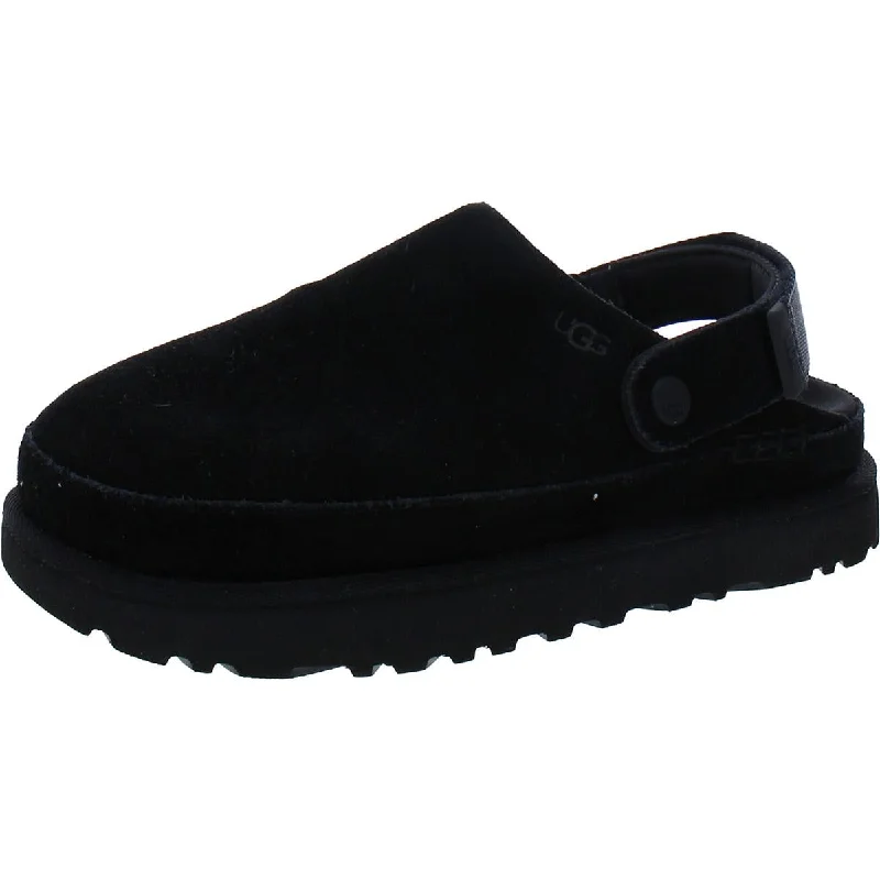 Non - Slip Rubber Sole Women's Oxfords in Navy for Wet and Slippery ConditionsUgg Womens Goldenstar Suede Slip-On Clogs Non - Slip Rubber Sole Women's Oxfords in Navy for Wet and Slippery ConditionsUgg Womens Goldenstar Suede Slip-On Clogs