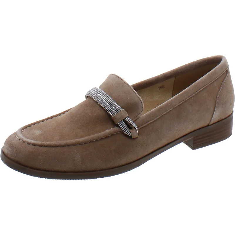 Women's Embroidered Floral Design Oxfords in Cream for a Spring - Inspired OutfitVANELi Womens Karida slip On Suede Loafers Women's Embroidered Floral Design Oxfords in Cream for a Spring - Inspired OutfitVANELi Womens Karida slip On Suede Loafers