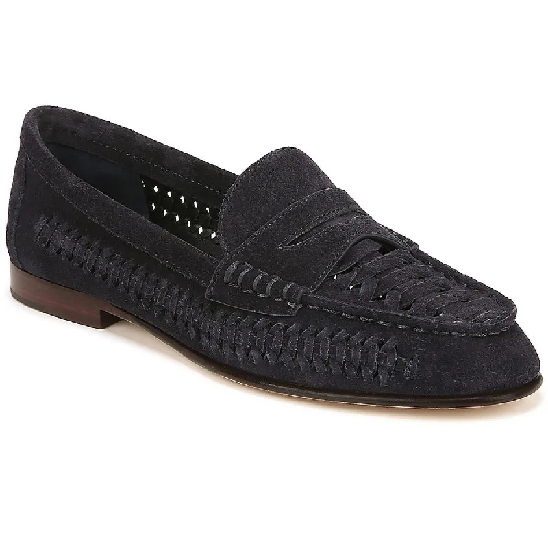 Plus Size Women's Wide - Fit Oxfords with Double Stitching in Black for DurabilityVeronica Beard Womens Penny Suede Loafers Plus Size Women's Wide - Fit Oxfords with Double Stitching in Black for DurabilityVeronica Beard Womens Penny Suede Loafers