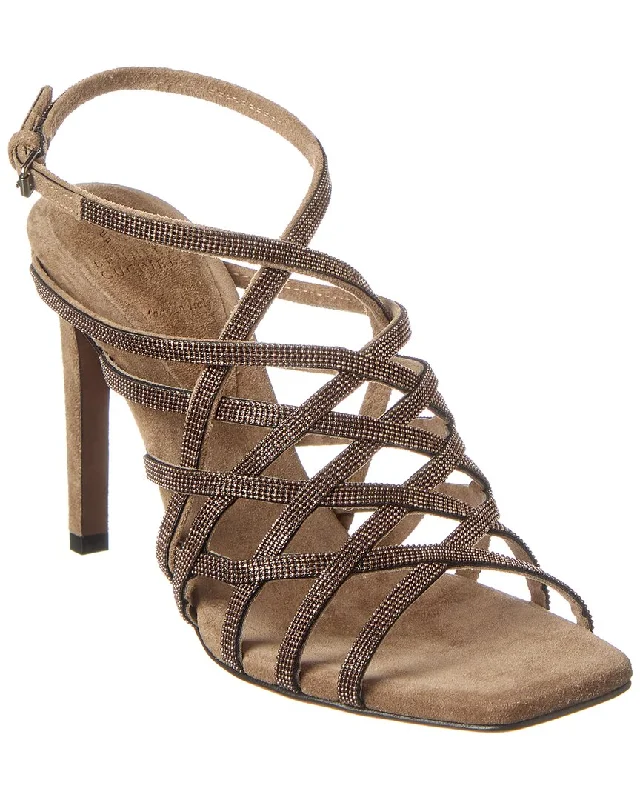 Women's Flat Slide Sandals with a Memory Foam Insole in White for All - Day Comfort Lightweight Women's Mesh - Paneled Sandals in Yellow for BreathabilityBrunello Cucinelli Precious Net Suede Sandal Women's Flat Slide Sandals with a Memory Foam Insole in White for All - Day Comfort Lightweight Women's Mesh - Paneled Sandals in Yellow for BreathabilityBrunello Cucinelli Precious Net Suede Sandal