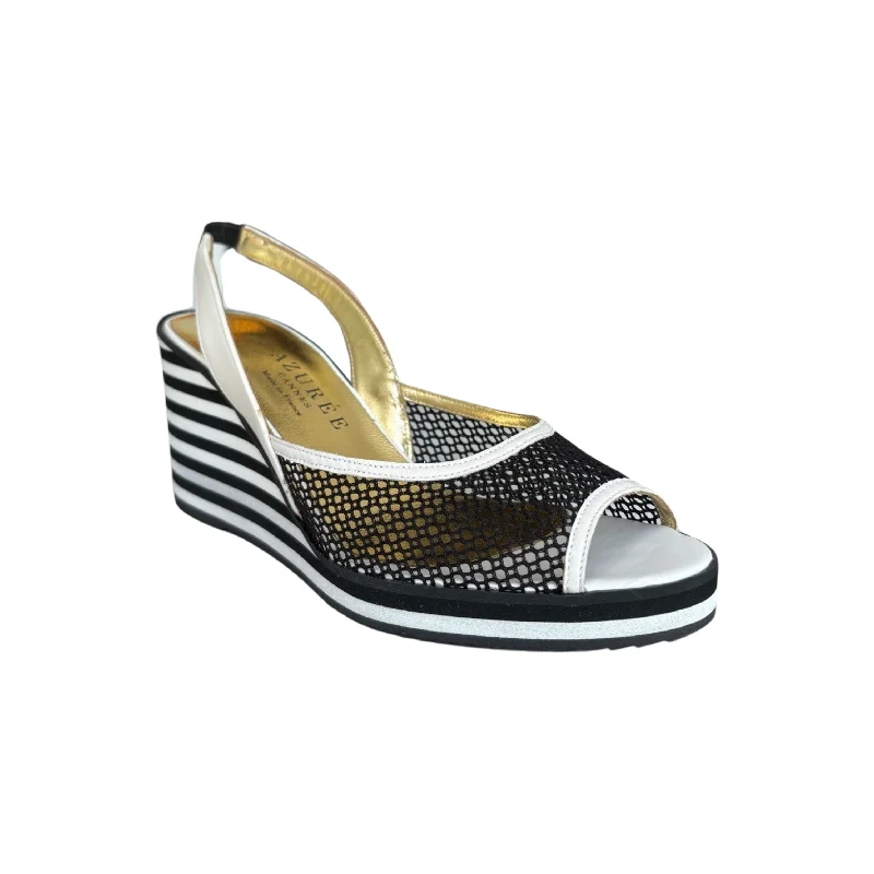 Women's Sandals with a Floral - Printed Upper in Pink for a Feminine Spring Look Women's Sandals with a Glitter - Coated Strap in Gold for a Sparkly Summer OutfitKonka B/W Stripe wedge Women's Sandals with a Floral - Printed Upper in Pink for a Feminine Spring Look Women's Sandals with a Glitter - Coated Strap in Gold for a Sparkly Summer OutfitKonka B/W Stripe wedge