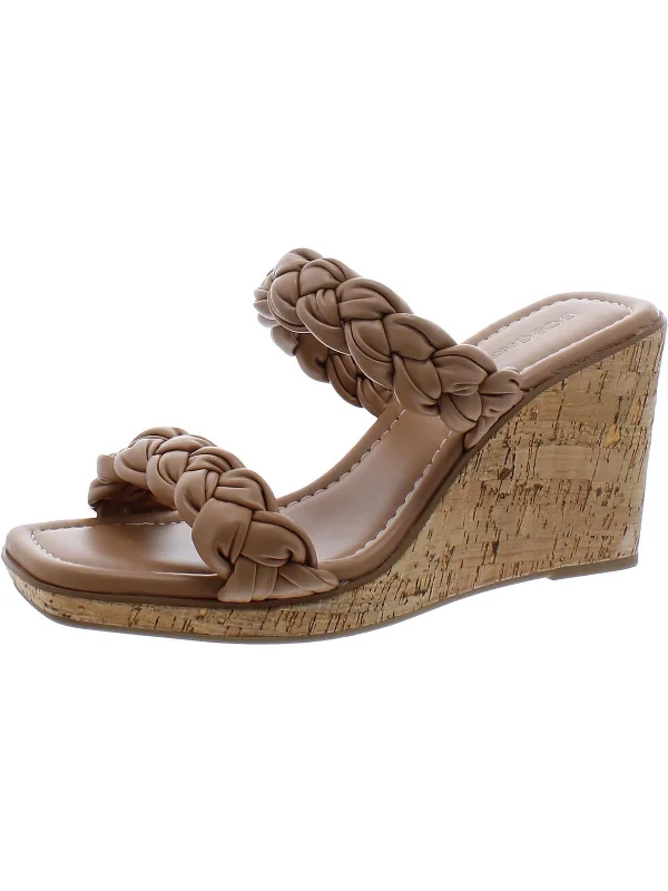 Women's Rhinestone - Embellished Open - Toe Sandals in Silver for a Glamorous Party Look Women's Leather - Strapped Sandals with a Braided Detail in Brown for a Rustic AppealUlana Womens Faux Leather Braided Wedge Sandals Women's Rhinestone - Embellished Open - Toe Sandals in Silver for a Glamorous Party Look Women's Leather - Strapped Sandals with a Braided Detail in Brown for a Rustic AppealUlana Womens Faux Leather Braided Wedge Sandals