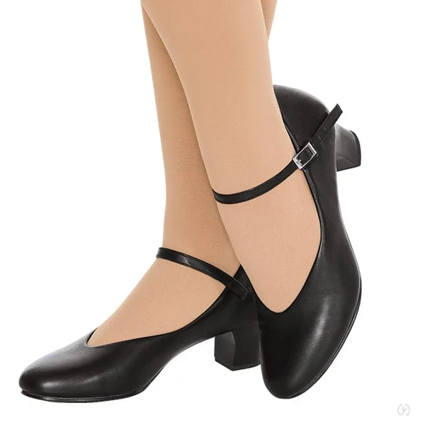 Heel - Protector Hip - Hop Dance Shoes in Brown for Long - Lasting UseEurotard A2213A Adult Pivot Leather 1.5" Character Shoe Heel - Protector Hip - Hop Dance Shoes in Brown for Long - Lasting UseEurotard A2213A Adult Pivot Leather 1.5" Character Shoe