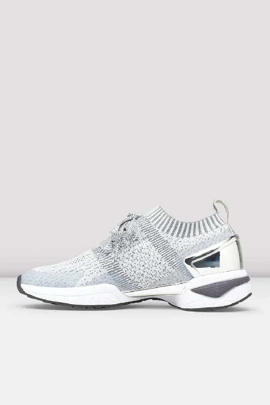 Vegan Leather Ballet Dance Shoes in Gray for Ethical ChoicesBloch S0929L Alcyone Sneaker Vegan Leather Ballet Dance Shoes in Gray for Ethical ChoicesBloch S0929L Alcyone Sneaker