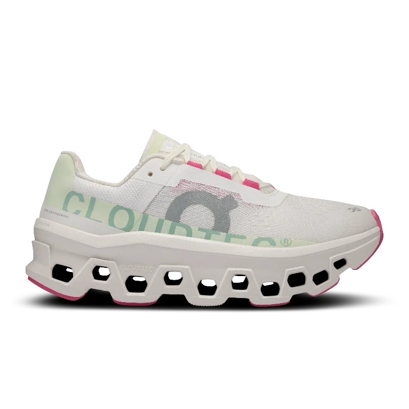 Women's Lightweight Breathable Mesh Running Shoes in Neon Yellow for Summer RunsCloudmonster Women's Lightweight Breathable Mesh Running Shoes in Neon Yellow for Summer RunsCloudmonster
