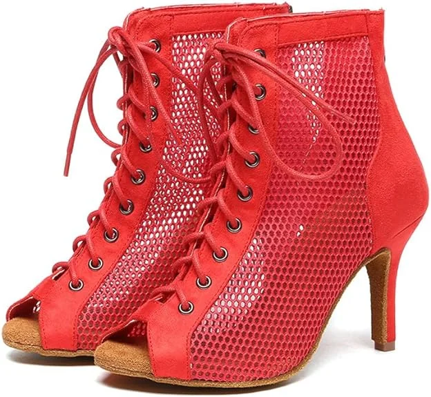 Water - Resistant Canvas Contemporary Dance Shoes in Multicolor for Outdoor UseDance Boots Sexy Red Dance Heels Booties Water - Resistant Canvas Contemporary Dance Shoes in Multicolor for Outdoor UseDance Boots Sexy Red Dance Heels Booties