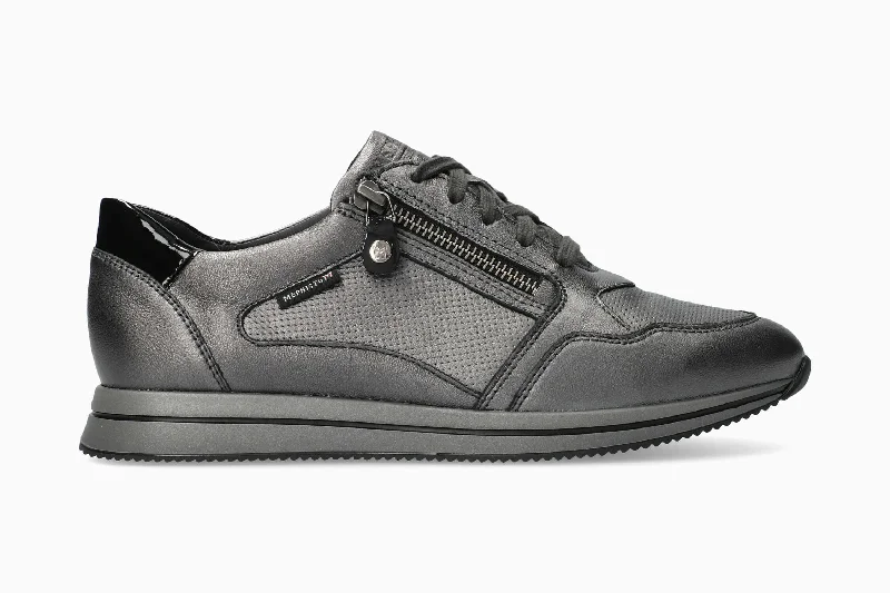 High - Top Women's Leather Sneakers in Black for a Stylish and Durable OptionLeenie - Grey High - Top Women's Leather Sneakers in Black for a Stylish and Durable OptionLeenie - Grey