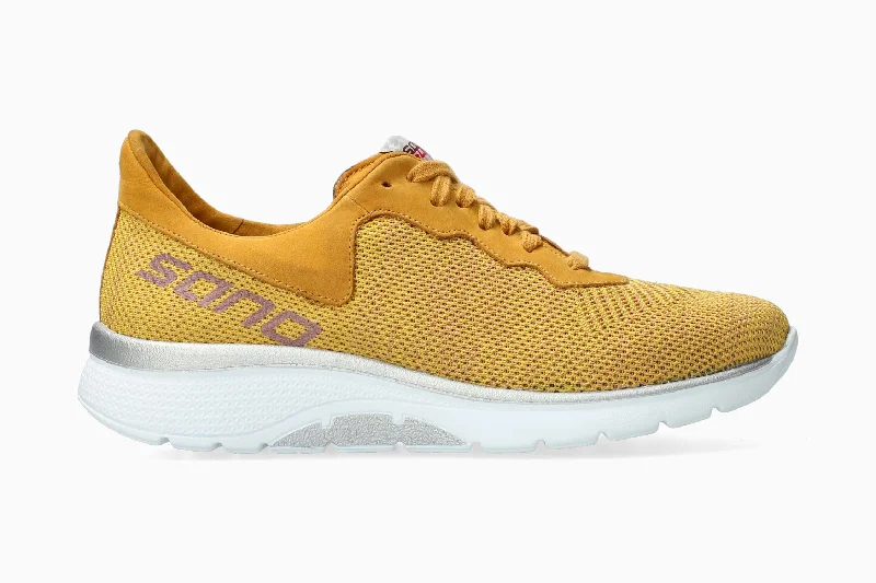 Women's Sneakers with Heel - Stabilizing Technology for Better Balance During RunningNepheline - Yellow Women's Sneakers with Heel - Stabilizing Technology for Better Balance During RunningNepheline - Yellow