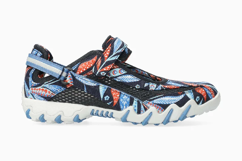 Smart - Tech Women's Sneakers with Fitness Tracking Features for Active Lifestyle EnthusiastsNiro Print - Electric Blue Smart - Tech Women's Sneakers with Fitness Tracking Features for Active Lifestyle EnthusiastsNiro Print - Electric Blue