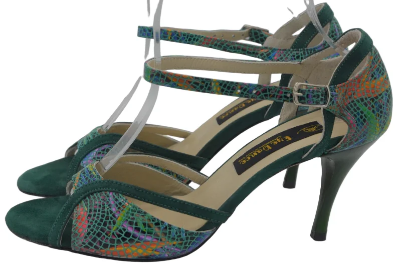 Women's Ankle - Strap Tap Dance Shoes in Purple with Noise - Reducing FeaturesRome Green Women's Ankle - Strap Tap Dance Shoes in Purple with Noise - Reducing FeaturesRome Green