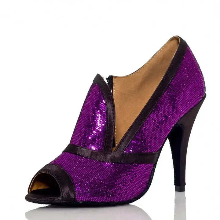 Lightweight Synthetic Flamenco Dance Shoes in Maroon for Easy ManeuveringSalsa Dance Shoes Purple Glitter Comfortable Salsa Bachata Shoes Lightweight Synthetic Flamenco Dance Shoes in Maroon for Easy ManeuveringSalsa Dance Shoes Purple Glitter Comfortable Salsa Bachata Shoes