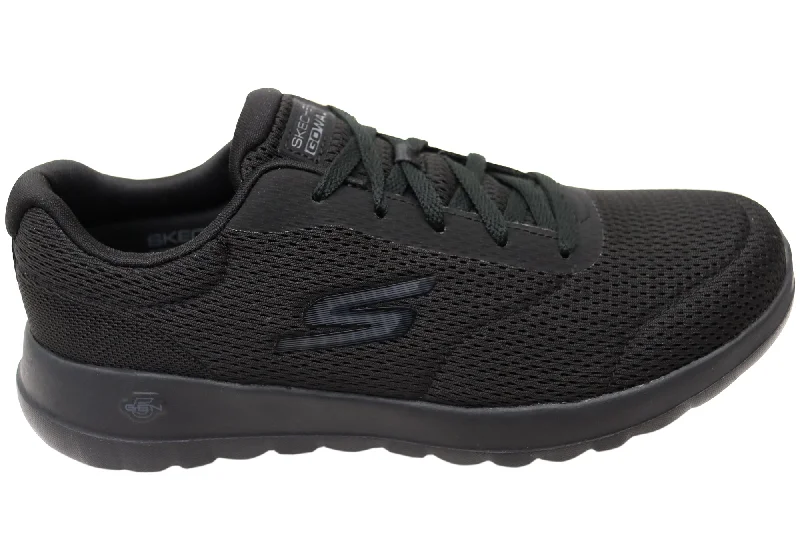 Women's Sneakers with Hidden Wedges for a Subtle Height Boost and Added StyleSkechers Womens Go Walk Joy Adie Comfortable Lace Up Shoes Women's Sneakers with Hidden Wedges for a Subtle Height Boost and Added StyleSkechers Womens Go Walk Joy Adie Comfortable Lace Up Shoes
