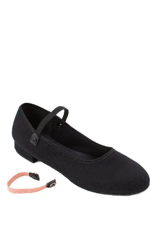 Cushioned Insole Contemporary Dance Shoes in Navy for Comfortable PerformancesSoDanca RO01S Girls Marian Canvas 0.75" Character Shoe Cushioned Insole Contemporary Dance Shoes in Navy for Comfortable PerformancesSoDanca RO01S Girls Marian Canvas 0.75" Character Shoe