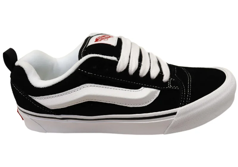 Vegan - Friendly Women's Sneakers Made from Recycled Materials for an Eco - Conscious ChoiceVans Knu Skool Unisex Comfortable Sneakers Black True White Vegan - Friendly Women's Sneakers Made from Recycled Materials for an Eco - Conscious ChoiceVans Knu Skool Unisex Comfortable Sneakers Black True White