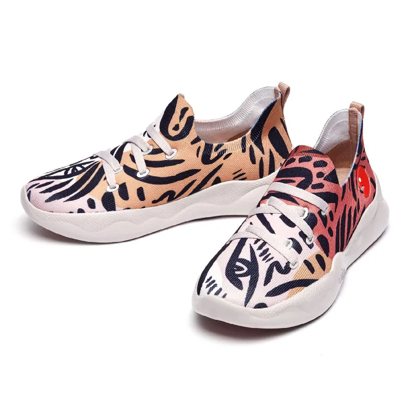 Women's Sneakers with Hidden Wedges for a Subtle Height Boost and Added StyleLeopard's Eyes Mijas Women Women's Sneakers with Hidden Wedges for a Subtle Height Boost and Added StyleLeopard's Eyes Mijas Women