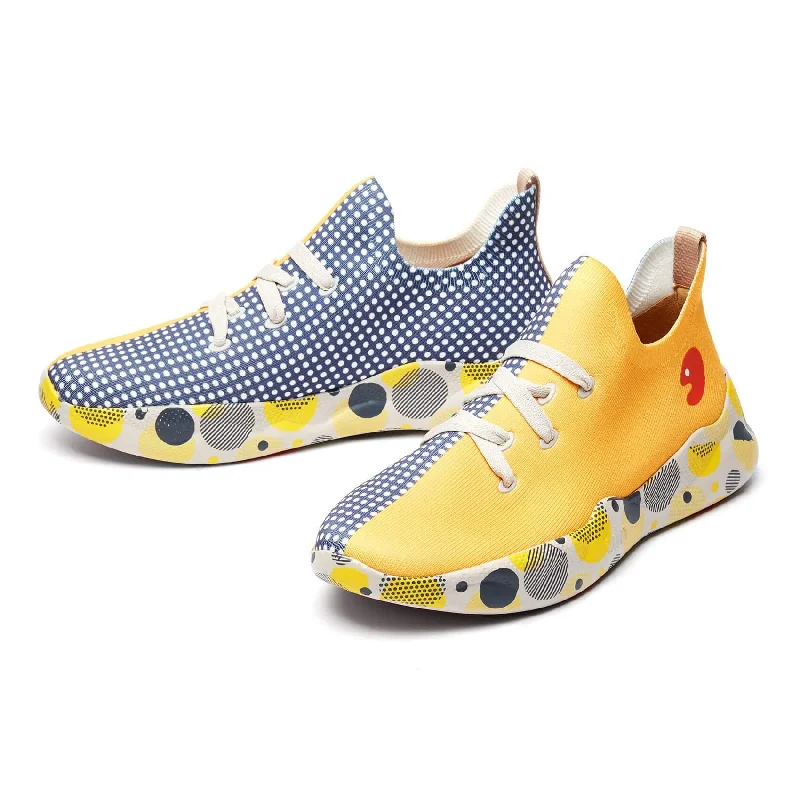 Slip - On Women's Canvas Sneakers in Navy for Easy and Effortless WearGrey & Yellow Mijas Women Slip - On Women's Canvas Sneakers in Navy for Easy and Effortless WearGrey & Yellow Mijas Women