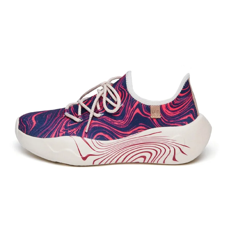 Breathable Mesh Women's Running Sneakers with Reflective Trim for Nighttime JoggingPurple Illusion San Sebastian II Women Breathable Mesh Women's Running Sneakers with Reflective Trim for Nighttime JoggingPurple Illusion San Sebastian II Women
