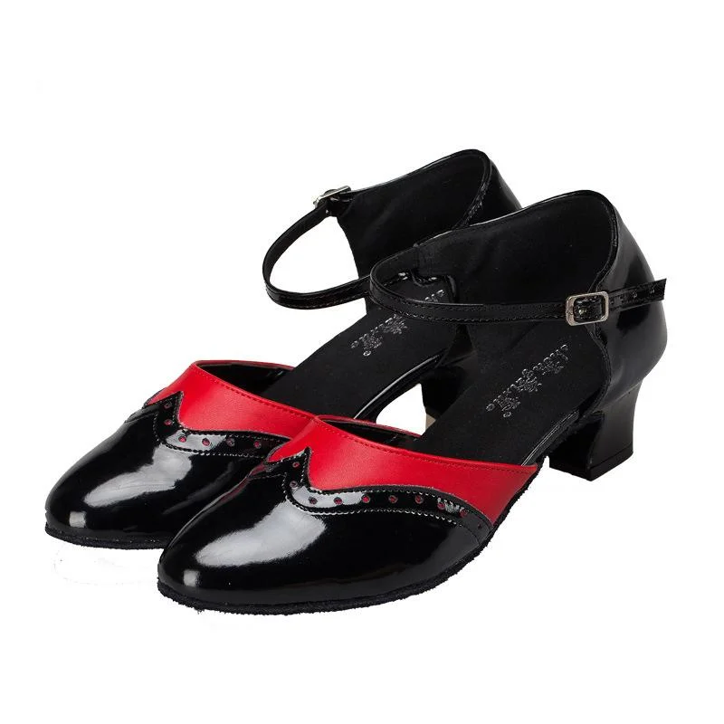 Non - Slip Soles Salsa Dance Shoes in Lime Green for Secure MovementsWomen's Leatherette 5cm/6cm Heels Latin With Buckle Ballroom Dance Shoes/Modern Shoes Non - Slip Soles Salsa Dance Shoes in Lime Green for Secure MovementsWomen's Leatherette 5cm/6cm Heels Latin With Buckle Ballroom Dance Shoes/Modern Shoes