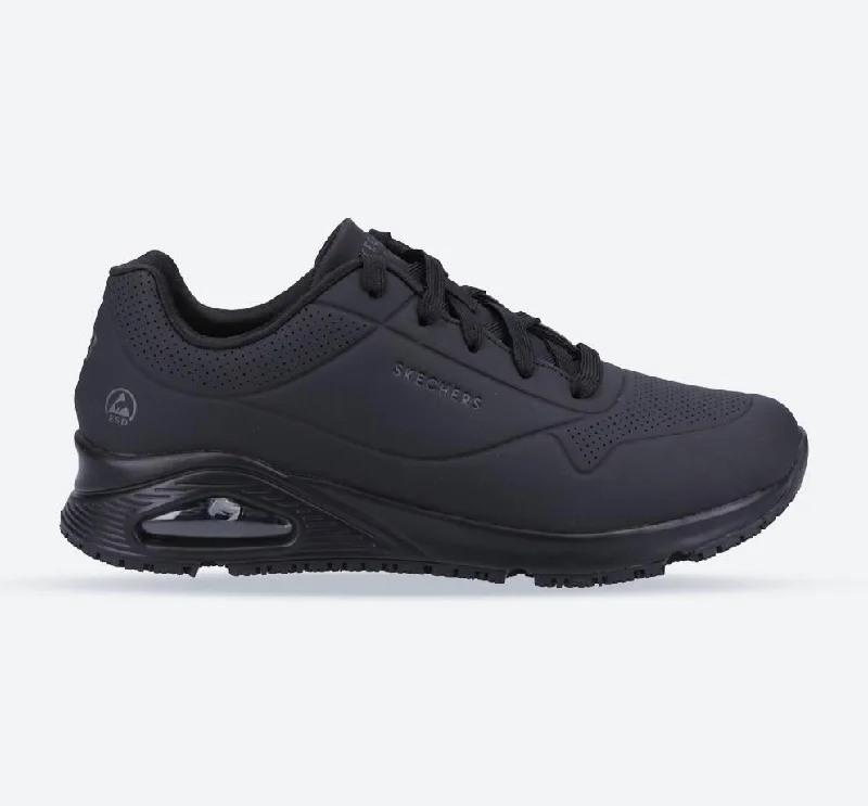 Low - Top Women's Tennis Sneakers in Bright Neon for a Pop of Color on the CourtWomen's Wide Fit Skechers 108021EC Uno Sr Sneakers Low - Top Women's Tennis Sneakers in Bright Neon for a Pop of Color on the CourtWomen's Wide Fit Skechers 108021EC Uno Sr Sneakers