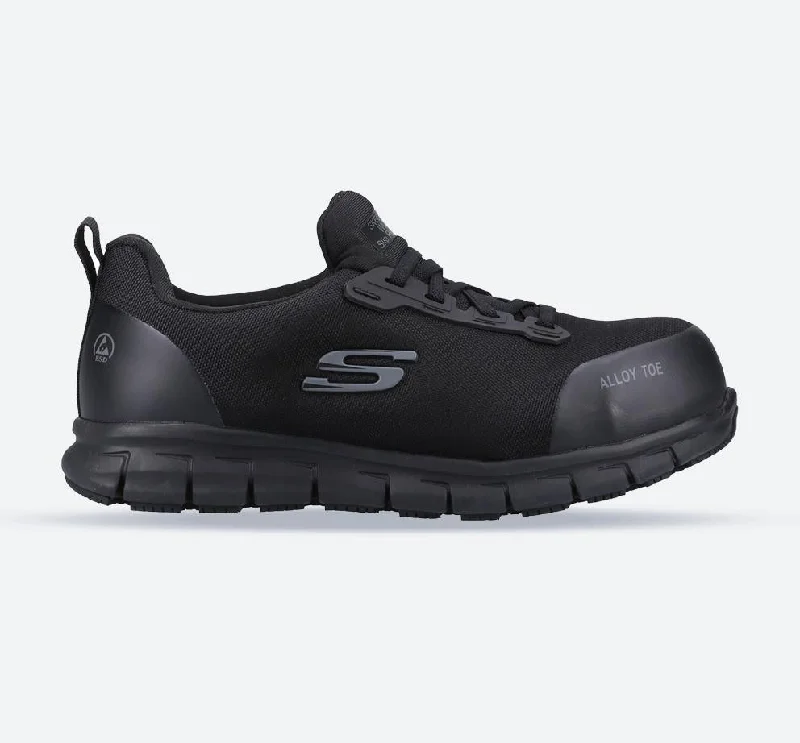 Women's Sneakers with Memory Foam Insoles for Exceptional Cushioning and ComfortWomen's Wide Fit Skechers 108041EC Sure Track Jixie Safety Sneakers Women's Sneakers with Memory Foam Insoles for Exceptional Cushioning and ComfortWomen's Wide Fit Skechers 108041EC Sure Track Jixie Safety Sneakers