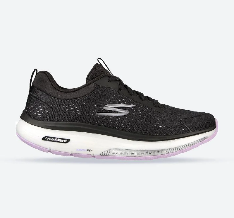 Retro - Style Women's Sneakers in Pastel Colors for a Nostalgic and Fashionable VibeWomen's Wide Fit Skechers 124933 Go Walk Workout Walker Sneakers - Black/Lavender Retro - Style Women's Sneakers in Pastel Colors for a Nostalgic and Fashionable VibeWomen's Wide Fit Skechers 124933 Go Walk Workout Walker Sneakers - Black/Lavender