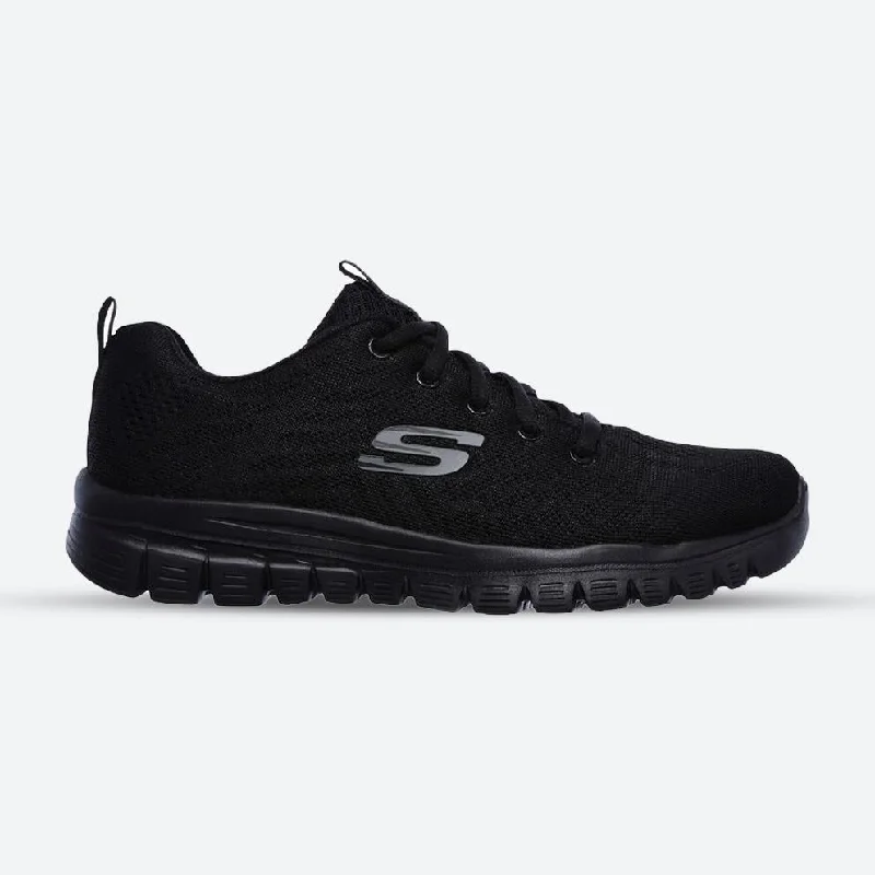 Patterned Print Women's Sneakers in Floral Designs for a Feminine and Fashion - Forward LookWomen's Wide Fit Skechers 12615 Graceful Get Connected Sports Sneakers - Black Patterned Print Women's Sneakers in Floral Designs for a Feminine and Fashion - Forward LookWomen's Wide Fit Skechers 12615 Graceful Get Connected Sports Sneakers - Black