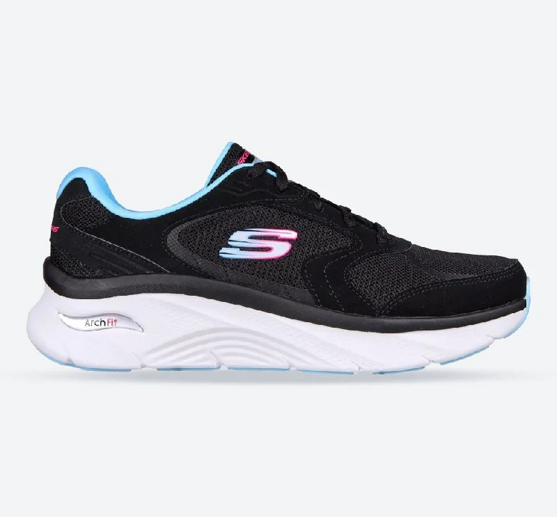 Patterned Print Women's Sneakers in Floral Designs for a Feminine and Fashion - Forward LookWomen's Wide Fit Skechers 149686 Arch Fit D'Lux Sneakers Patterned Print Women's Sneakers in Floral Designs for a Feminine and Fashion - Forward LookWomen's Wide Fit Skechers 149686 Arch Fit D'Lux Sneakers