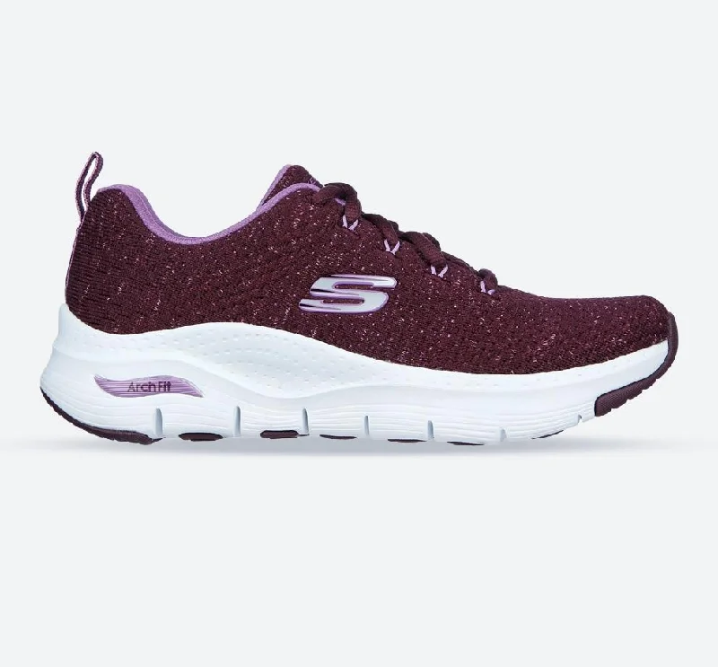 Lace - Up Women's Athletic Sneakers with Shock - Absorbing Midsoles for Intense WorkoutsWomen's Wide Fit Skechers 149713 Arch Fit Glee For All Sneakers Lace - Up Women's Athletic Sneakers with Shock - Absorbing Midsoles for Intense WorkoutsWomen's Wide Fit Skechers 149713 Arch Fit Glee For All Sneakers