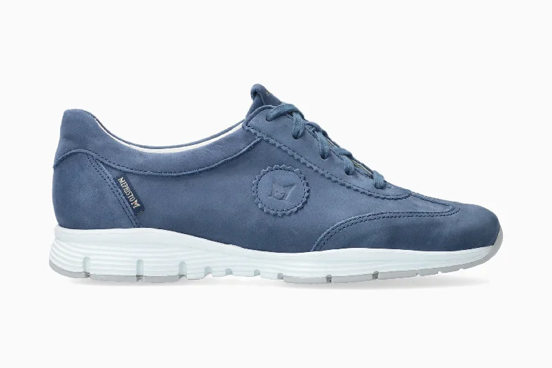Low - Top Women's Tennis Sneakers in Bright Neon for a Pop of Color on the CourtYael - Denim Low - Top Women's Tennis Sneakers in Bright Neon for a Pop of Color on the CourtYael - Denim