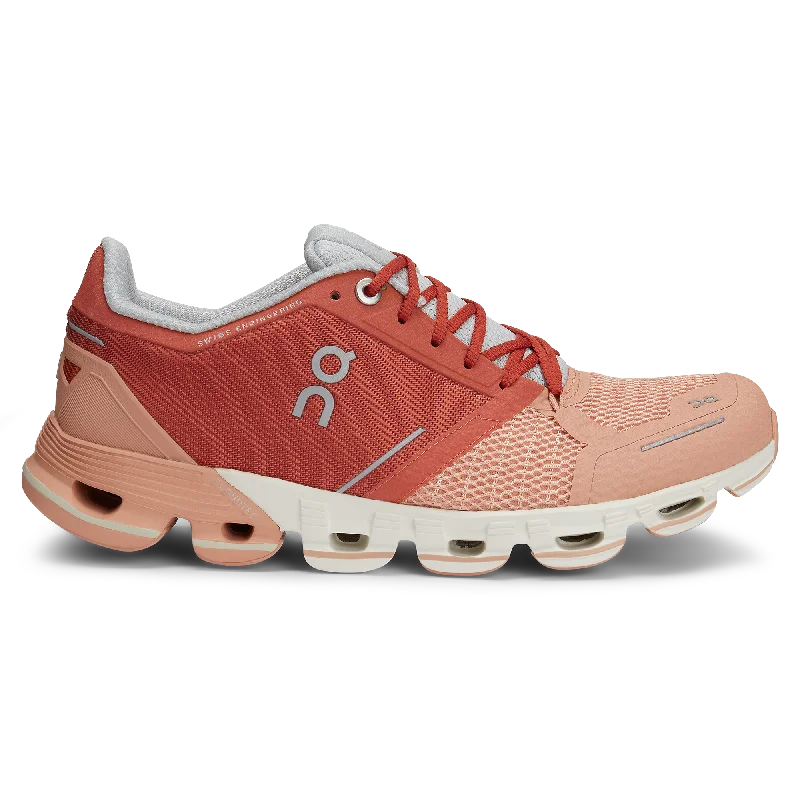 Stretchable Fabric Women's Running Shoes in Orange for a Snug and Flexible FitCloudflyer Stretchable Fabric Women's Running Shoes in Orange for a Snug and Flexible FitCloudflyer