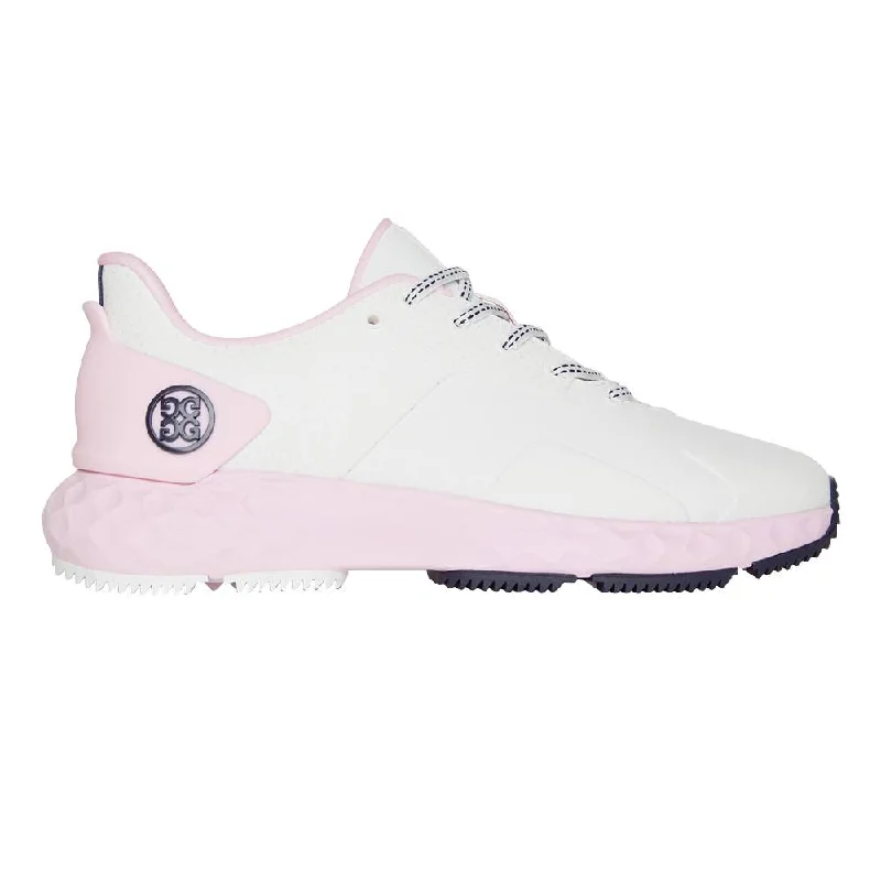 Women's Golf Shoes with a Stretchable Upper in Coral for a Flexible FitGfore Perforated MG4+ Spikeless Golf Shoes 2023 Women Women's Golf Shoes with a Stretchable Upper in Coral for a Flexible FitGfore Perforated MG4+ Spikeless Golf Shoes 2023 Women