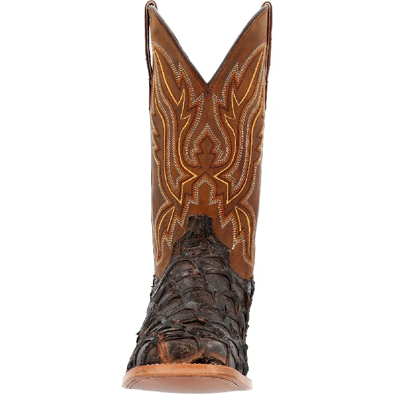 women's high shaft moto bootsDurango Premium Exoticsâ Dark Brown Pirarucu Western Boot women's high shaft moto bootsDurango Premium Exoticsâ Dark Brown Pirarucu Western Boot