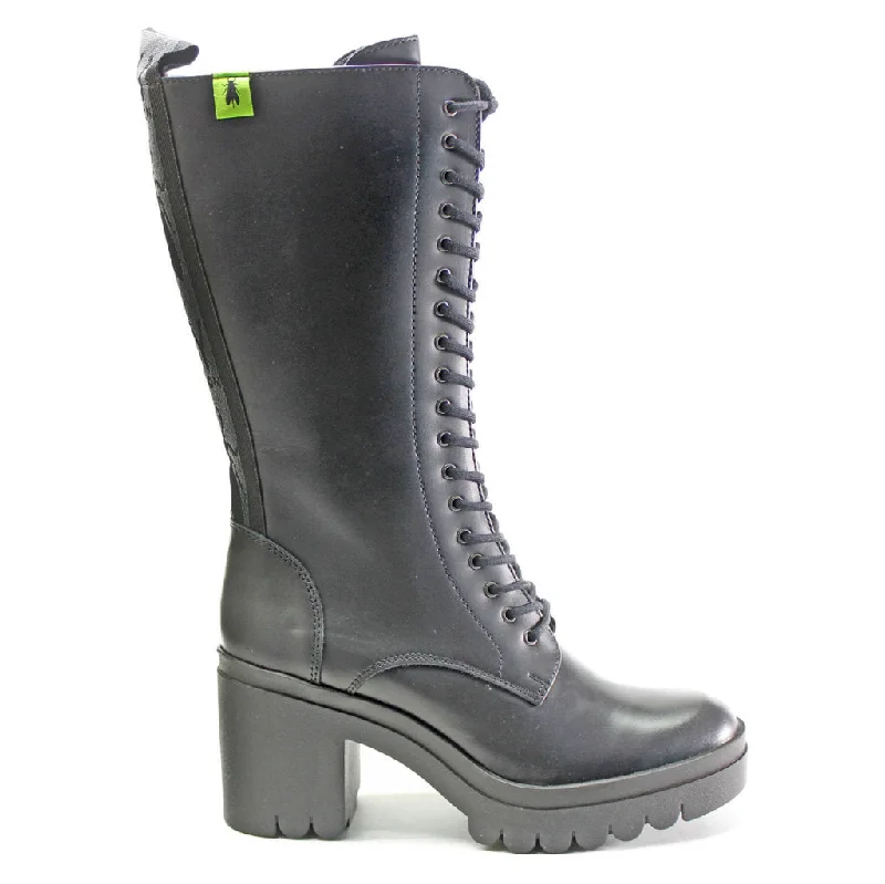 women's heeled Chelsea bootsTaly884Fly Leather Women's Block Heel Zip Up Mid Calf Boots women's heeled Chelsea bootsTaly884Fly Leather Women's Block Heel Zip Up Mid Calf Boots