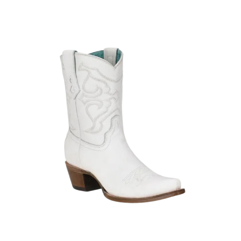 women's cowboy boots with bucklesCorral Women's Embroidered White Snip Toe Ankle Boots women's cowboy boots with bucklesCorral Women's Embroidered White Snip Toe Ankle Boots
