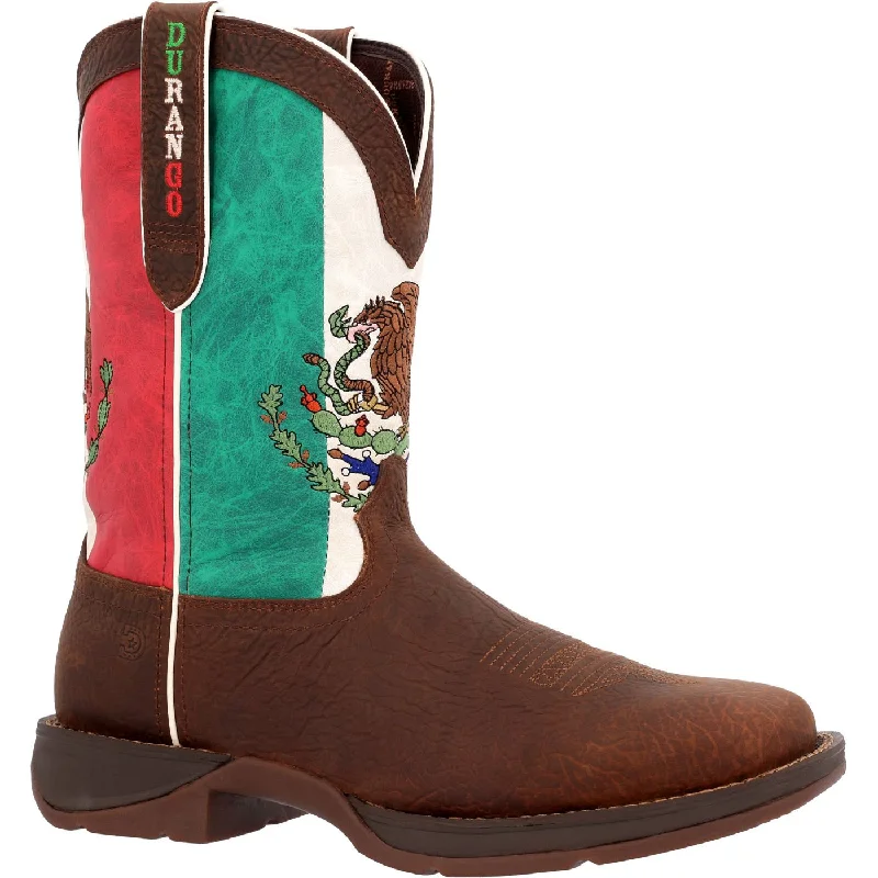 women's over-the-knee moto bootsRebel by Durango Steel Toe Mexico Flag Western Boot women's over-the-knee moto bootsRebel by Durango Steel Toe Mexico Flag Western Boot